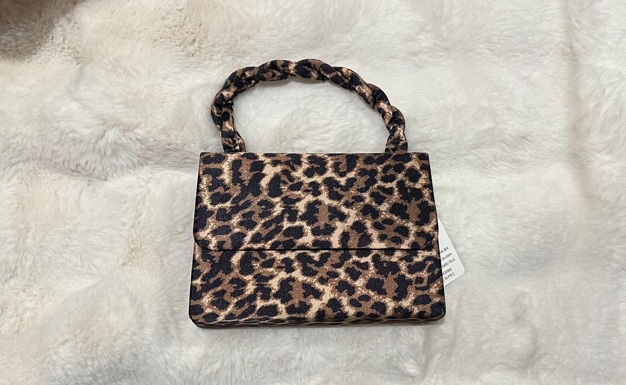 BORSE LEOPARD CON MANICO TRACCIATO